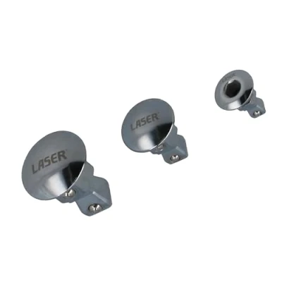 Abbildung von Laser 8944 Ratchet Spanner Adaptors with Wobble Function 3pc