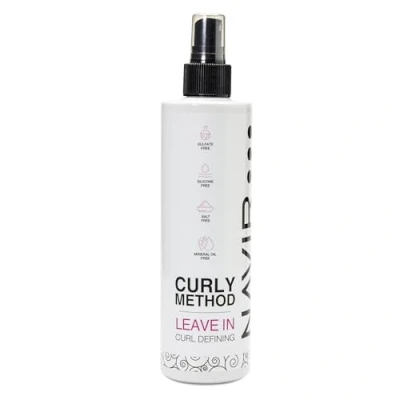 Abbildung von NAVIR Professional Leave In ohne Sulfate, Parabene, Silikone oder Salze. Geeignet für die Curly Methode, mit natürlichen Inhaltsstoffen 300ml