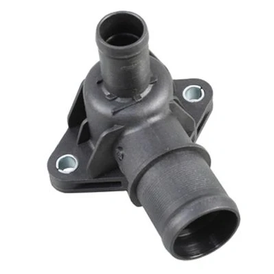 Abbildung von METZGER 4010193 Flansch Kunststoff Motorblock ohne Dichtung CITROËN: C2 Schrägheck, Berlingo II, / First I, PEUGEOT: 206 Schrägheck