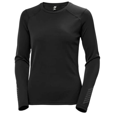 Abbildung von Helly Hansen LIFA Active CREW Unterhemd/shirt, Damen, Größe: Large, Black