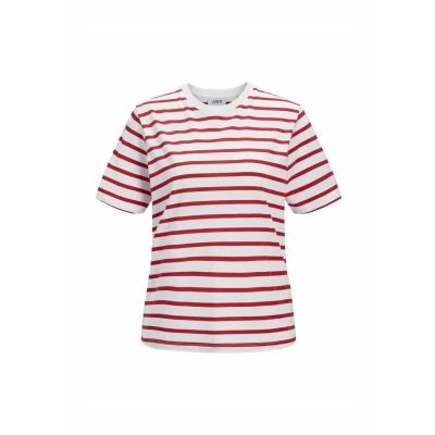 Abbildung von JJXX Jxanna Tshirt print, Damen, Größe: XS, Bright white