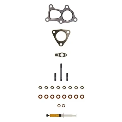 Abbildung von AJUSA JTC11196 Montagesatz, Lader with studs, syringe oil mit Dichtungen Montageanleitung HYUNDAI: GALLOPER 2, Terracan