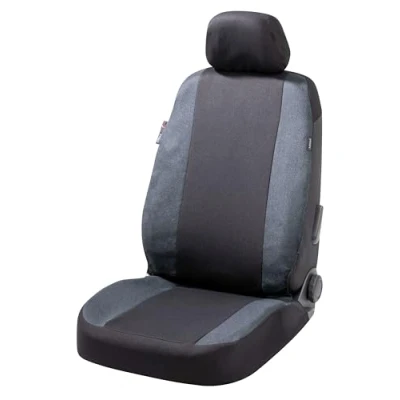 Abbildung von WALSER 10504 Sitzschonbezug anthrazit Polyester vorne VOLKSWAGEN: Multivan 5 (7HM, Fox Schrägheck, Golf 4 OPEL: Corsa D Schrägheck
