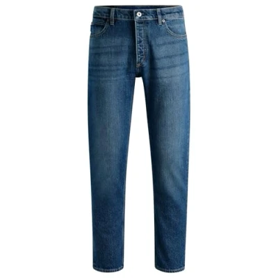 Abbildung von HUGO Brody Tapered Fit Jeans Straight Leg, Herren, Größe: 33x30, Dark blue nineteen