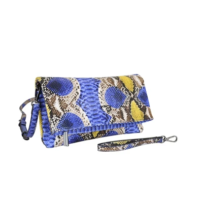 Abbildung von COLLEZIONE ALESSANDRO Clutch &quot;Holi Snake&quot;, als Clutch, Umhängetasche und Schultertasche tragbar