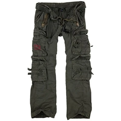 Abbildung von Surplus Raw Vintage Cargohose ROYLA TRAVELER Trouser Cargo Hose royalgreen