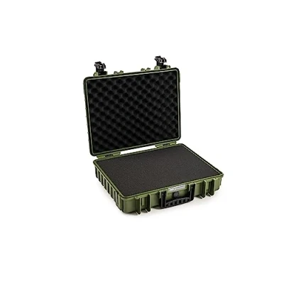 Abbildung von B&amp;W International Transportkoffer Outdoor Typ 6040 Bronze Grün wasserdicht nach IP67 Zertifizierung, staubdicht, bruchsicher und unverwüstlich