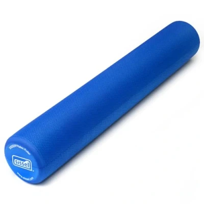 Abbildung von SISSEL Pilates Roller Pro Strapazierfähiger Kautschuk Ideal für Anfänger &amp; Fortgeschrittene Vielseitiges Training zuhause Studio Länge: 90cm Farbe: Blau