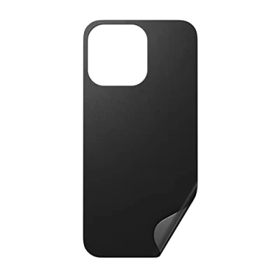Abbildung von NOMAD Leather Skin Black iPhone 13 Pro