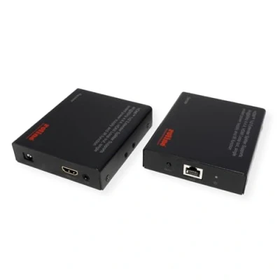 Abbildung von ROLINE HDMI Extender und Splitter, 1x2, über Kat.6A, 70m, 4K60Hz