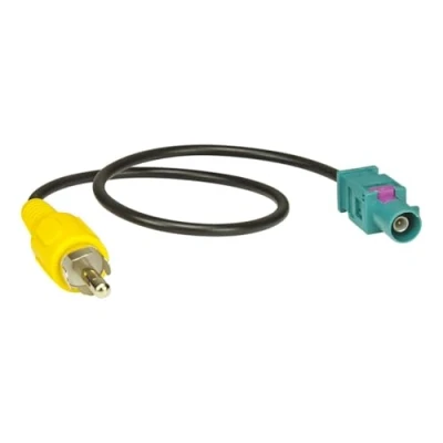 Abbildung von tomzz Audio 1500 043 Rückfahrkamera Adapter Fakra (M) Stecker auf Cinch RCA für Videoeingang Antennenadapter