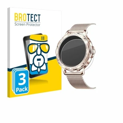 Abbildung von BROTECT Schutzglas für Darmowade Smartwatch 1.2&quot; (3 Stück) Schutzfolie Panzer Folie Glas [Extrem Kratzfest 9H, Anti Fingerprint
