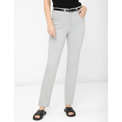 Abbildung von BRAX Style Laura NEW Stoffhose, Damen, Größe: 38xR, Smoke