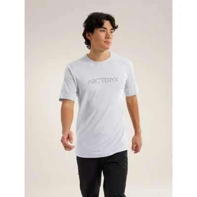Abbildung von Arc&#039;Teryx Ionia Merino Wool Arc&#039;Word Logo SS M Herren Solitude Heather / Void