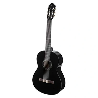 Abbildung von Yamaha C40BLII Akustikgitarre schwarz Hochwertige für Einsteiger in edlem Design 4/4 Gitarre aus Holz