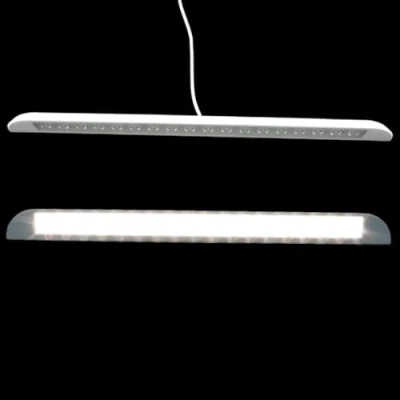 Abbildung von 12 Volt LED Außenlampe wasserdicht Tür warmweiß Wohnwagen Wohnmobil Caravan Boot 480 mm weiß