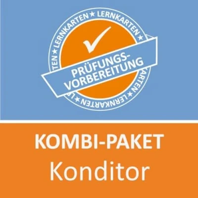 Abbildung von Kombi Paket Konditor Lernkarten: Erfolgreiche Prüfungsvorbereitung auf die Abschlussprüfung