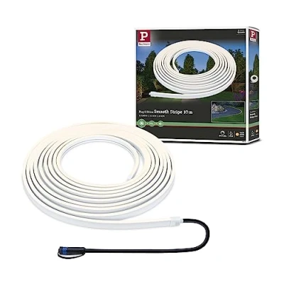 Abbildung von Paulmann LED Gartenstrahler &quot;Plug &amp; Shine Stripe Smooth Einzelstripe IP68 3000K 46W Weiß&quot;, 1 flammig