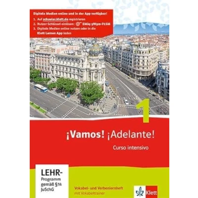 Abbildung von ¡Vamos! ¡Adelante! Curso intensivo 1: Vokabel /Verbenlernheft mit Vokabeltrainer 1. Lernjahr: Spanisch als 3. Fremdsprache (¡Vamos! intensivo. Ausgabe ab 2016)