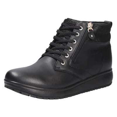 Abbildung von Joya WILMA II Black Boot, Full Grain Leather /Velour/ Textile, SENSO Sohle, Kategorie Emotion 874cas Gr. 43