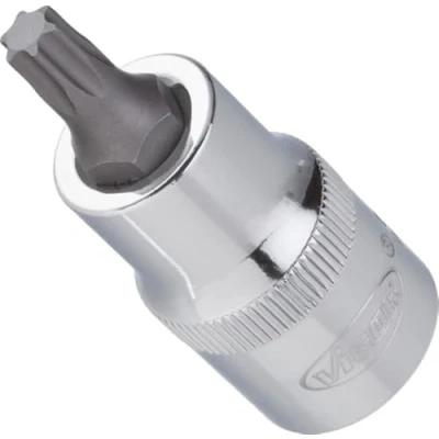 Abbildung von VIGOR V2159 Steckschlüsseleinsatz T60 VDE Seitenschneider