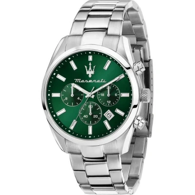 Abbildung von Maserati Attrazione Chronograph, Herren, Größe: One Size, Silber