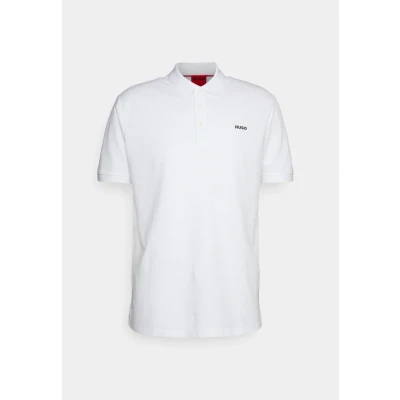 Abbildung von HUGO Donos Poloshirt, Herren, Größe: Small, Open white
