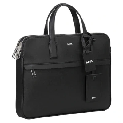 Abbildung von BOSS ZAIR Double CASE Notebooktasche, Herren, Größe: One Size, Black