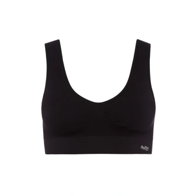 Abbildung von Beedees Comfee CROP Bustier, Damen, Größe: 40/42, Schwarz