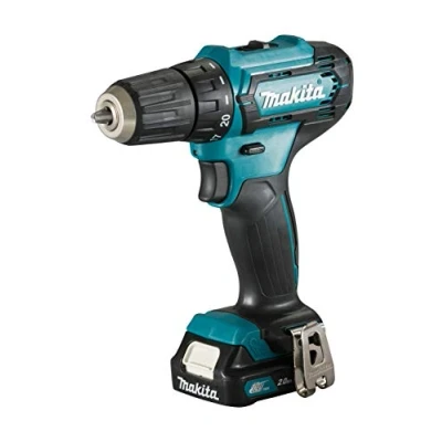 Abbildung von Makita Cordless driver drill, 12V MAX, 2x2,0 Ah Li ion 30/14 Nm, 1,0kg, LED, 2 speed