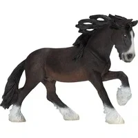 Abbildung von Schleich Figur Farm World Shire Hengst Braun 16,2x3,7x17