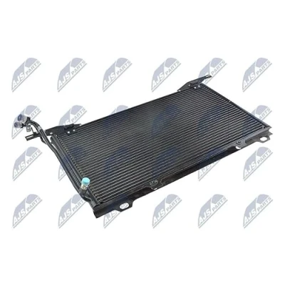 Abbildung von NTY CCS ME 012 Klimakondensator ohne Trockner Aluminium 614mm MERCEDES BENZ: E Klasse T modell, Limousine