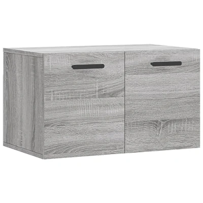 Abbildung von vidaXL Hängeschrank Wandschrank Grau Sonoma 60x36,5x35 cm Holzwerkstoff (1 St)
