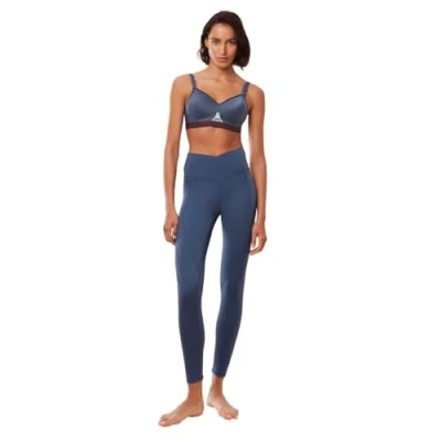 Abbildung von triaction by Triumph Cardio RTW Tights, Damen, Größe: Small, Crown blue