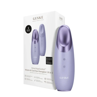 Abbildung von Geske WARM COOL EYE Energizer 6 IN 1 Gesichtspflege Zubehör, Größe: One Size, Purple