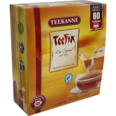 Abbildung von Teekanne Teefix Klassischer Schwarzer Tee (80x1,75g Packung)