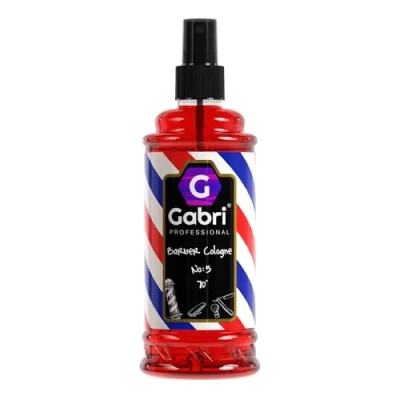 Abbildung von Gabri Barber Cologne After Shave Spray für Männer Rasur Duftwasser Aromatisch Intensiv Eau de mit praktischen Pump Spender Turkish (No5, 400 ml (1er Pack))