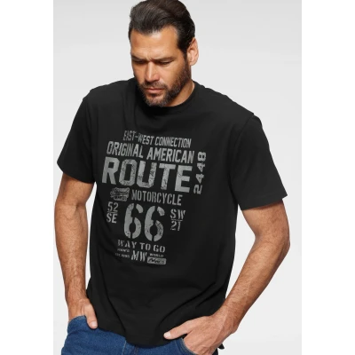 Abbildung von Man&#039;s World T Shirt Großer Print