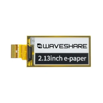 Abbildung von Waveshare 2.13inch E Paper (D) Flexible Ink Raw Display Panel Black/White Dual Color 212x104 Resolution SPI Interface Without PCB Supports Partial Refresh