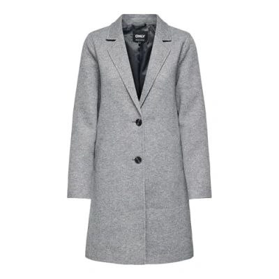 Abbildung von ONLY Sedona LIFE Carrie Klassischer Mantel, Damen, Größe: Small, Light grey melange