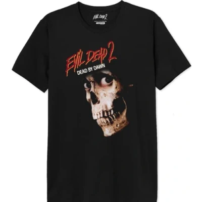 Abbildung von Evil Dead 2 Herren Uxedeadts001 T Shirt, Schwarz, S