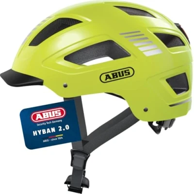 Abbildung von ABUS Unisex Fahrradhelm, Gelb (Signal Yellow), L (56 61 cm​)