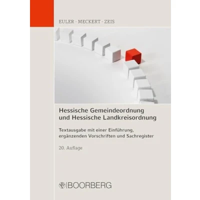 Abbildung von Hessische Gemeindeordnung und Landkreisordnung: Eigenbetriebsgesetz, Gesetz über kommunale Gemeinschaftsarbeit, Metropolgesetz, Hessisches ... ergänzenden Vorschriften Sachregister