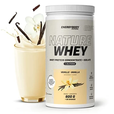 Abbildung von Nature Whey Vanille. Eiweißshake ohne künstliche Verdickungsmittel. 600 g