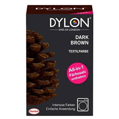 Abbildung von DYLON Textilfarbe, Dark Brown, 1er Pack (1 x 1 Stück)