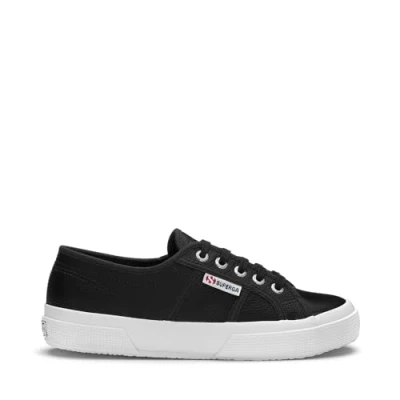 Abbildung von Superga Unisex 2750 Tumbled Leather Gymnastikschuhe, Schwarz (Black 999), 42.5 EU