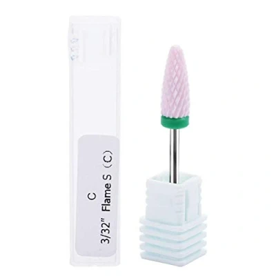 Abbildung von Nail Drill Bits, Keramik Zylinderform Schleifkopf Nagelbohrer für Nagellack Maniküre Werkzeuge(23ST)