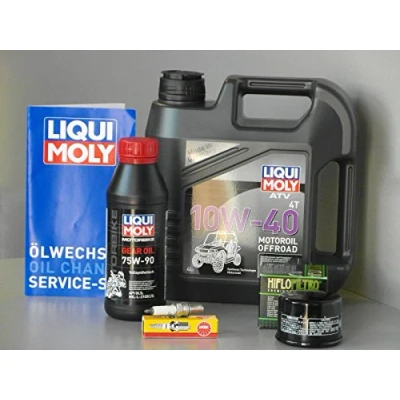 Abbildung von KYMCO Wartungs Set ATV/Quad MXU 500 4x4 /2x4, Inspektion Oelfilter, Kerze