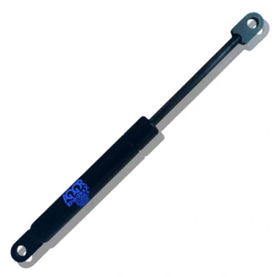Abbildung von Gasfeder Ersatz für STABILUS LIFT O MAT 236195 0125N Ikea Värde RhedexX® RX6810 Gasdruckfeder mit Gelenkauge Augenaufnahme Länge 186mm, Hub 60mm, Kraft 125N