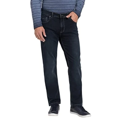 Abbildung von Pioneer Authentic Jeans Rando Straight Leg, Herren, Größe: 38x30, Blue/black used